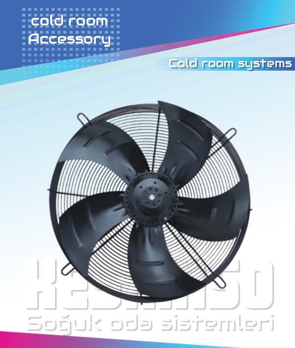 Aksiyel fan motoru 450 mm