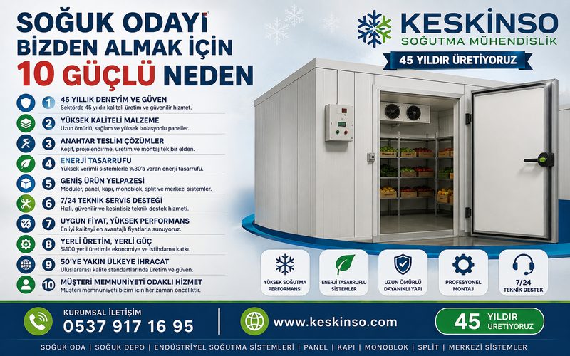 Soğuk Odayı Bizden Almak İçin 10 Güçlü Neden