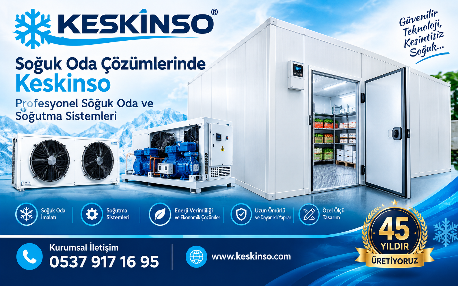 
Soğuk Oda Çözümlerinde Keskinso